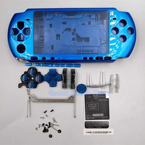 RB本舗の完全 シェルケース 交換用 アクセサリー 高品質 psp3000 psp 3000 3006｜アングル3