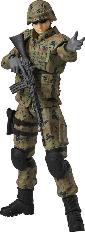 乐天商城 - トミーテック(TOMYTEC) figma リトルアーモリー 自衛隊員 ノンスケール プラスチック製 塗装済み可動フィギュア