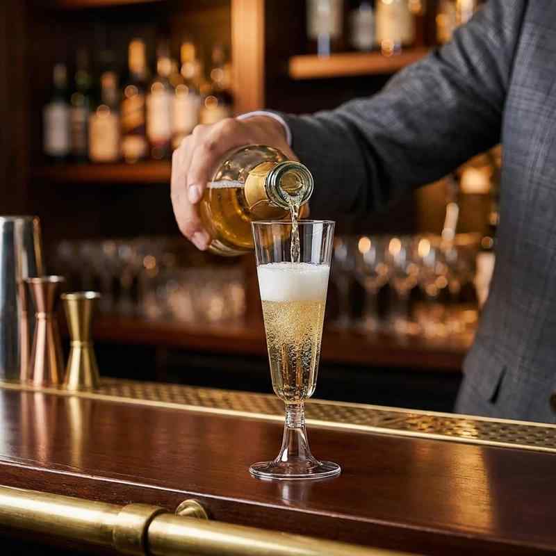 FGIUKC シャンパングラス 使い捨て 150ml 50個入り プラスチック シャンパングラス おしゃれ 使い捨てワイングラス ポータブル パーティー キャンプ結婚式 イベント用品 透明 rbhonpo-10133089 RB本舗 サンプル画像3