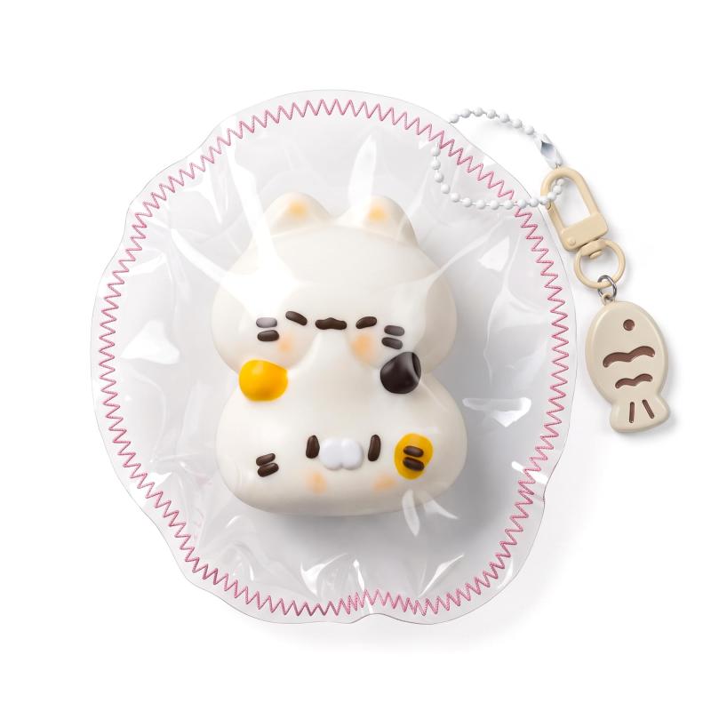 【2026最新】スクイーズ グッズ 握るおもちゃ 猫 ねこ アイス ぺんぎん くま ぷにぷに もちもち 癒しグッズ ストレス解消 低反発 柔らかい キーホルダー付き かわいい 動物 おしゃれ プレゼ rbhonpo-10147556 RB本舗 サンプル画像2