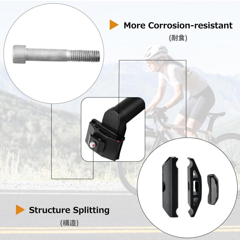 Azarxis 自転車 シートポスト アルミニウム オフセット 25.4mm 27.2mm 28.6mm 30.4...