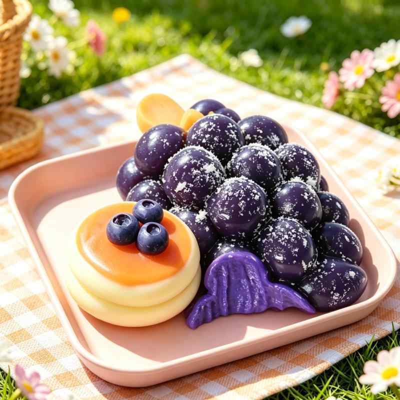 H・K スクイーズ すくいーず ぶどう ブルーベリー 3点セット 水感 もちもち 低反発 フルーツ 夏 おもちゃ 癒しグッズ ぷにぷに かわいい [並行輸入品] rbhonpo-10148452 RB本舗 パッケージ画像