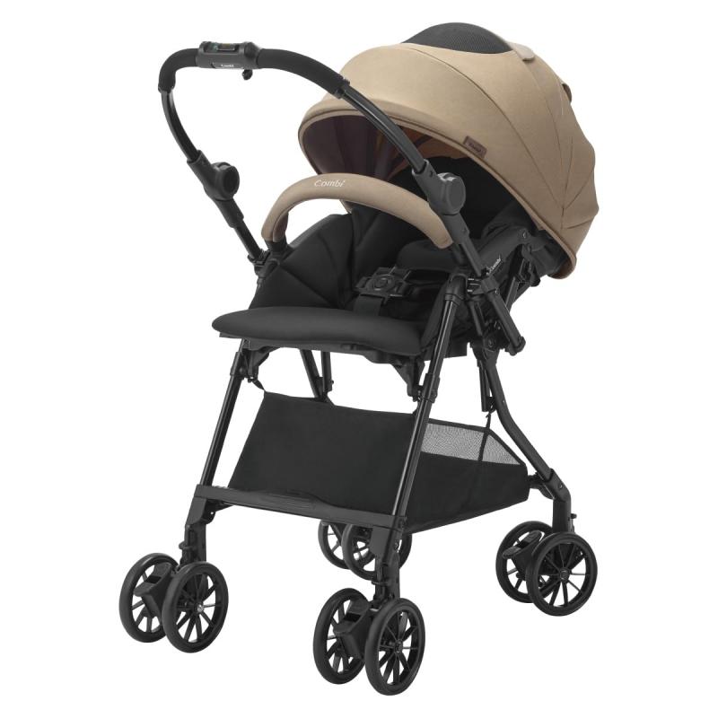 コンビ ベビーカー スゴカルL compact エッグショック CB ストレートブラック