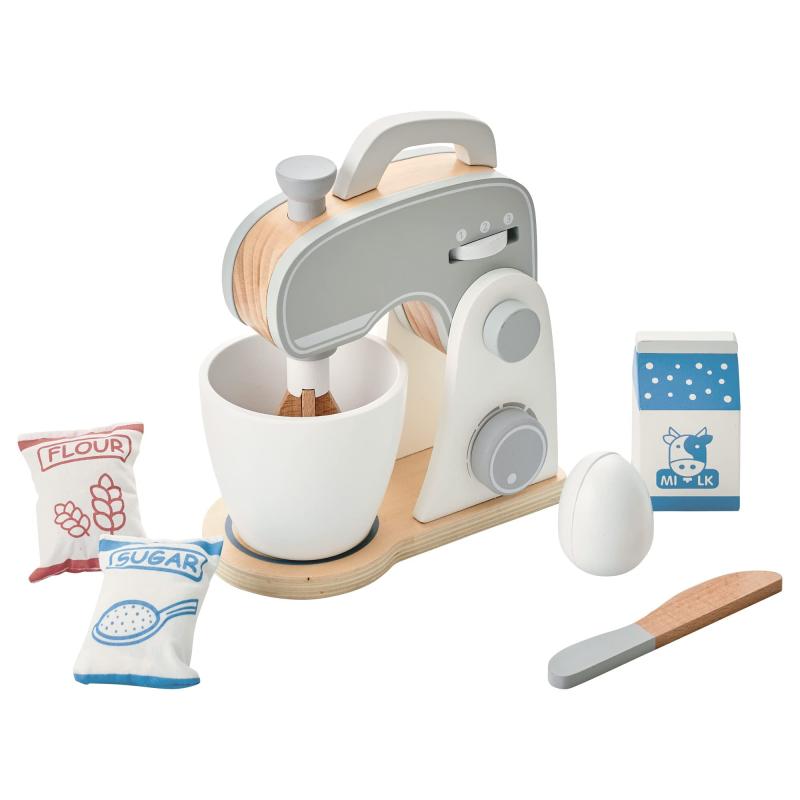 スマート・アイ(smart-i) ミニキッチン 完成品 ままごと遊び おままごと キッチン Sugarシリーズ (ペストリーミキサー)［完成品］グレイッシュカラーがおしゃれなままごとシリーズ