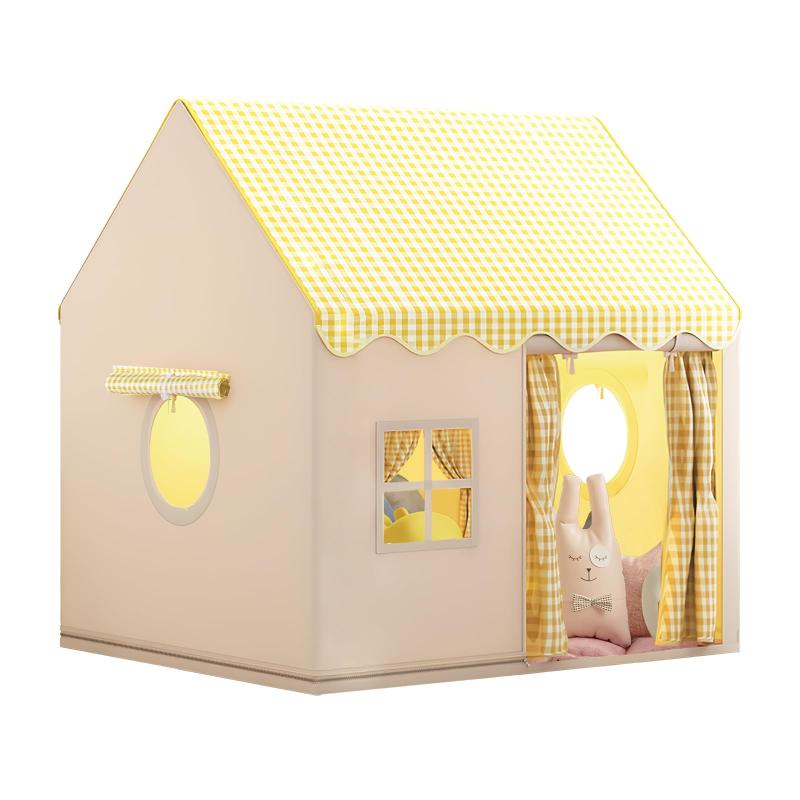 キッズテント 女の子 子供 室内 遊びテント テントハウス 秘密基地 室内遊具 おもちゃ【商品仕様】TwoPone キッズテントのサイズ(展開)：幅120×横幅100×高さ130cm、材質：オックスフォード布+鉄、重さ（約）：1.8kg。室内テント生地は肌に優しいコットンなので、安心してお使い頂けます。側面に窓が付いているので通気性も抜群です。【創造力を豊かにするキッズテント】この室内用子供テントは、お子様のお気に入りのスペースを作るのに最適です。おもちゃを使って秘密基地を作ることもできますし、お気に入りのぬいぐるみで昼寝スペースを作ることもできます。また、他にも個性的な空間を作ることができます。 子供の創造力を豊かにするための理想的な選択です。【簡単組み立て.コンパクト収納】説明書を見ながら、20~30分程度で子どもと一緒に簡単に組み立てられます。 組み立ては、子どもとの特別な親子時間時間を作るだけでなく、子どもの着手力も鍛えられます。収納袋つきで、コンパクトに収納でき、持ち運びも便利です。【ギフトテントに最適】シンプルでカラフルなデザインは、室内におしゃれな雰囲気を醸し出します。ライトやぬいぐるみを使って、可愛らしい夢の空間を演出することができ、誕生日やお祝いのギフトとしてもぴったりです。【セット内容】キッズテント×1（収納バッグ×1、日本語取扱説明書×1）。キッズテントは3ヶ月間メーカーを提供しますので、どうぞお気軽にご購入してください。連絡ステップ：[アカウントサービス]-[注文履歴]-[出品者に連絡する]の方でご連絡ください。