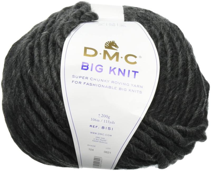 DMC BIG KNIT ビッグニット 毛糸 超極太 106m #104 MINERAL HAZE ミネラル DMC8151 ハンドメイド 手芸パッと目を引くファッショナブルな色調の超極太の毛糸です。ウールの暖かさとアクリルの手軽さを兼ね備えています。商品本体サイズ：【糸の太さ】超極太/【長さ】約106m/【重さ】約200g対応針・ゲージ：【棒針適合サイズ】12mm ・【かぎ針適合サイズ】12mm/【ゲージ】7.5目×10段素材：アクリル80％、ウール20％生産国：トルコ