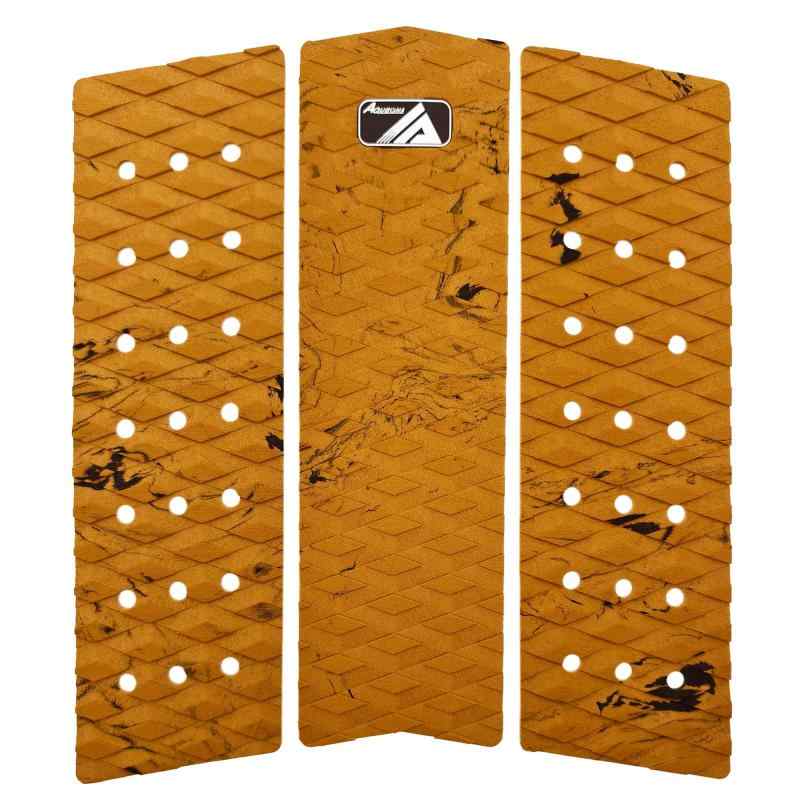 フロントデッキスリーデッキパッドサーフボード前足用FRONT DECK 3 DECK PAD BLACK FOR SURBOARD