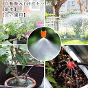 散水灌漑 植物育成 自動水やり 散水用具 自動水やり 植物 灌漑システム ドリップ灌漑システム 散水ホース 自動散水セット 花 噴水ノズルスプレー 盆栽用 30...