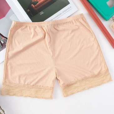 送料無料 ペチパンツ レース レディース ショートパンツ インナーパンツ ペチコート キュロット フレアパンツ レース付き 下着 肌着 チラ見せ防止 薄手 透けない ウエストゴム ツヤ感 部屋着 ナイトウエア ルームウエア ボトムス シンプル カジュアル
