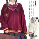 カーディガン セーター 制服 秋 綿 ニット スクールセーター 女子 学生服 ニットセーター 春 Vネック グレー JK制服 女子高生 冬 高校生 中学生 高校...