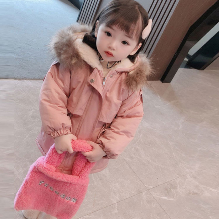 ロング 女の子 裏ボア 中綿 中綿コート ファー付き 子供服 ダウンコート 中綿ダウンジャケット 男の子 通園 キッズ服 防寒 シンプル 通学 冬アウター キッズコート 保温効果抜群 アウトドア あったか 無地 フード 3