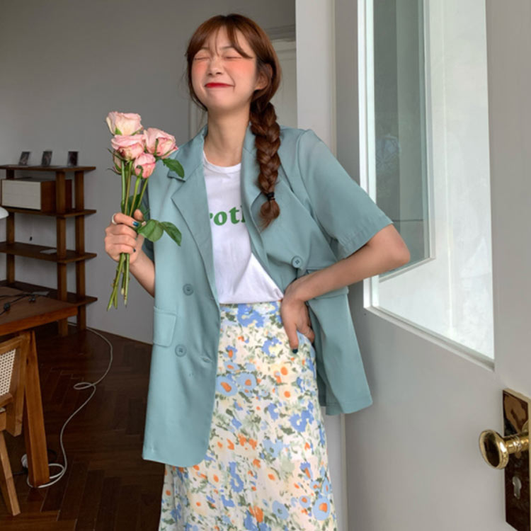 全7色！夏服 カジュアルジャケット カーディガン テーラードジャケット カジュアル...