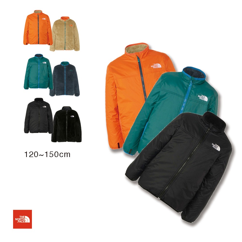 【THE NORTH FACE/ザ・ノース・フェイス】リバーシブルコージージャケットNYJ82344 アウター 防寒 トップス ロゴ 男の子 ボーイズ 女の子 ガールズ ユニセックス AW 秋物 冬物 秋冬物 子供服 子ども服 キッズ ジュニア 子供 子ども こどものサムネイル