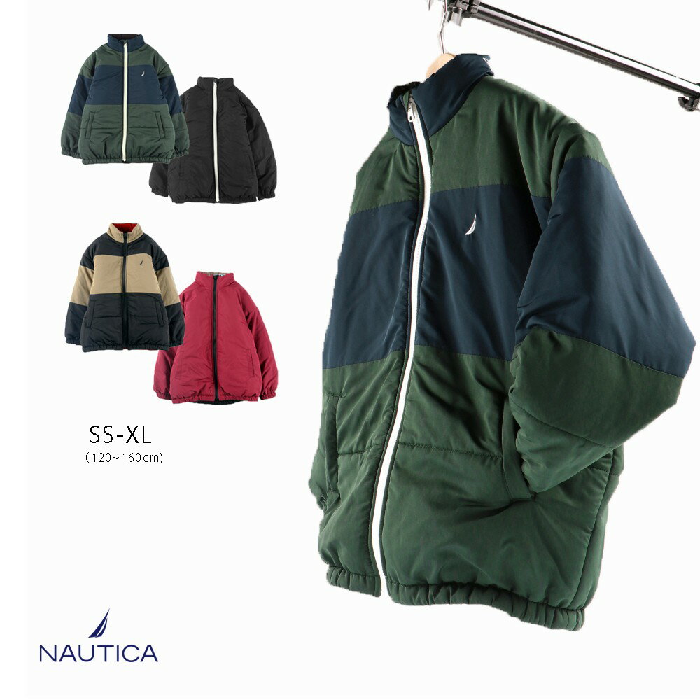 【NAUTICA/ノーティカ】配色中綿リバーシブルジャケット 男の子 ボーイズ 女の子 ガールズ ユニセックス AW 秋物 冬物 秋冬物 子供服 子ども服 キッズ 子供 子ども こどものサムネイル