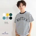 【NAUTICA/ノーティカ】アップリケロゴ半袖Tシャツ 男の子 ボーイズ SS 春物 夏物 春夏物 子供服 子ども服 キッズ 子供 子ども こども