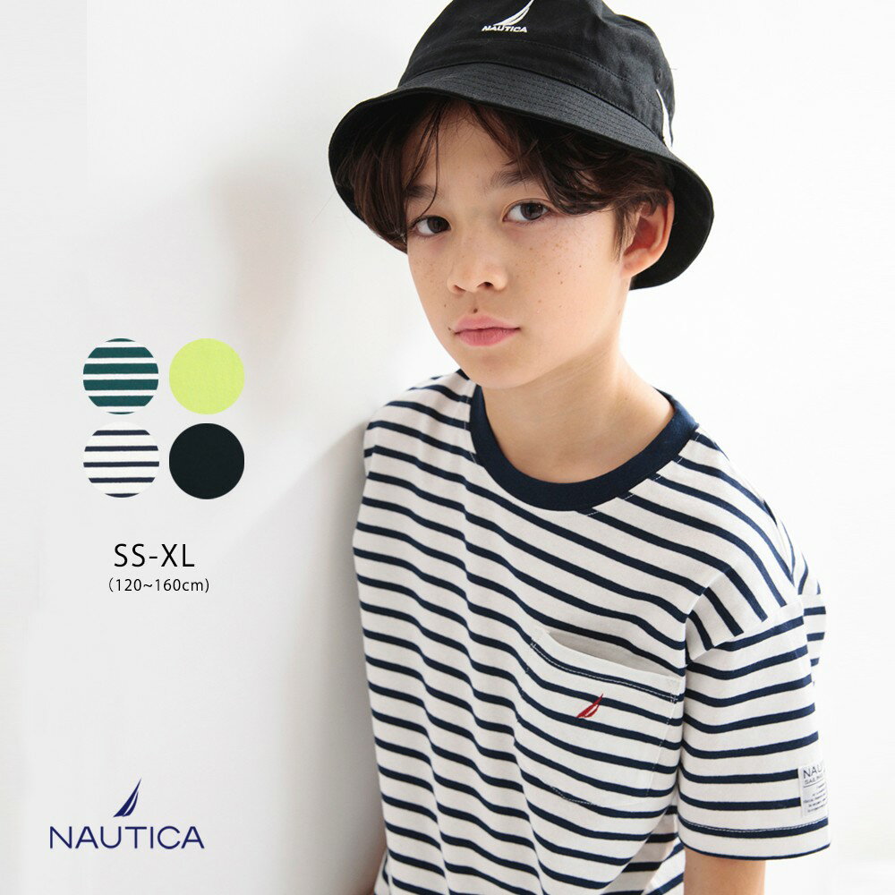 【NAUTICA/ノーティカ】半袖ポケットTシャツ 男の子 ボーイズ SS 春物 夏物 春夏物 子供服 子ども服 キッズ 子供 子ども こども