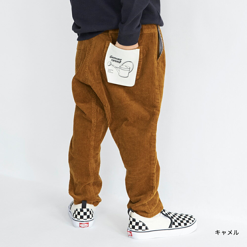 【SALE／25％OFF】【ガーデナー】コーデュロイテーパードパンツ 送料無料 男の子女の子 男女兼用 ユニセックス AW 秋物 冬物 秋冬物 子供服 子ども服 ベビー キッズ ジュニア 子供 子ども こども 2