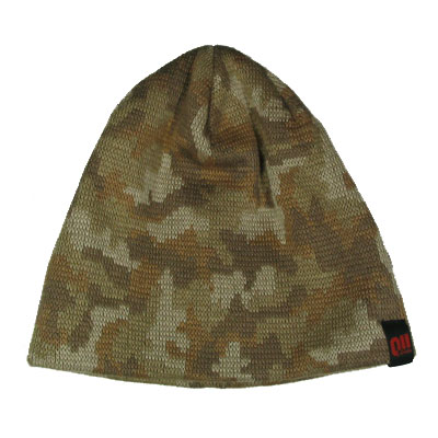 【011 Artistic】 BEANIE CAMO ブラウン 【ゼロワンワン】【スノーボード ビーニー】715005