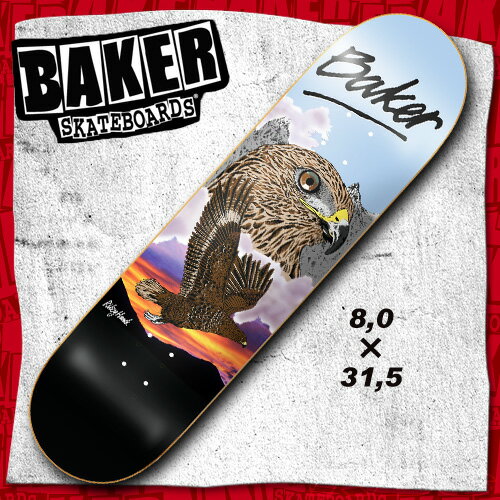 BAKER デッキ SKATEBOARD DECK HAWK