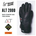 16-17 VOLUME GLOVES ALT 2000 GORE-TEX ゴアテックス 【2017 ボリューム グローブ スノーボード】【送料無料 日本正規品...
