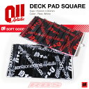 18-19 011 Artistic デッキパッド DECK PAD SQUARE RED/WHITE 【ゼロワンワン アーティスティック】【18-19 スノーボード】【日本正規品】【あす楽 即納】