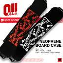 011 Artistic NEOPRENE BOARD CASE BLACK×RED/BLACK×WHITE 【 ネオプレーン ボードケース】【 スノーボード 2018 ソールカバー】【日本正規品】【あす楽 即納】