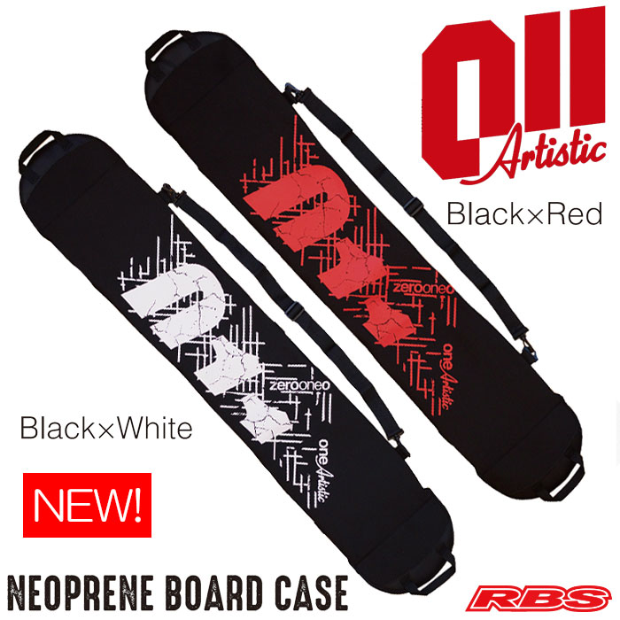 011 Artistic NEOPRENE BOARD CASE BLACK×RED BLACK×WHITE ネオプレーン ボードケース スノーボード ソールカバー 2019 日本正規品