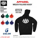 686 パーカー WREATH PULLOVER HOODY NAVY/BLACK/KELLY GREEN/ORANGE 【PURPLE/RED/ROYAL 6...