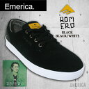 エメリカ 【EMERICA】ROMERO LACED BLACK BLACK/WHITE REO ROMERO 【スケート シューズ】【日本正規品】【あす楽】