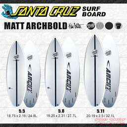 サンタクルーズ サーフボード ARCHY アーチー 5.5/5.8/5.11 MATT ARCHBOLD 【SANTACRUZ SURFBOARD】【サーフィン サーフ】【日本正規品】【送料無料】