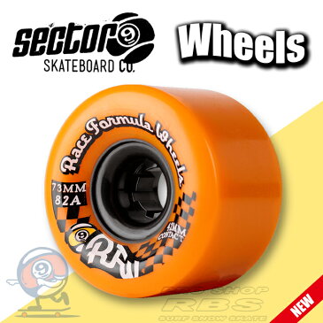 セクター9 SECTOR9 ウィール RACE サイズ 73mm YELLOW/ORANGE/BLUE 【スケートボード ソフトウィール】【ロングボード クルーザー】【日本正規品】