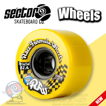 セクター9 SECTOR9 ウィール RACE サイズ 73mm YELLOW/ORANGE/BLUE 【スケートボード ソフトウィール】【ロングボード クルーザー】【日本正規品】