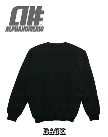 ALPHANUMERIC �ȥ졼�ʡ� �ڥ��顼BLACK�ۡڥ���ե��̥��å���715005