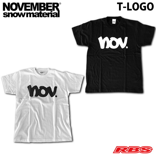 NOVEMBER Tシャツ T-LOGO 