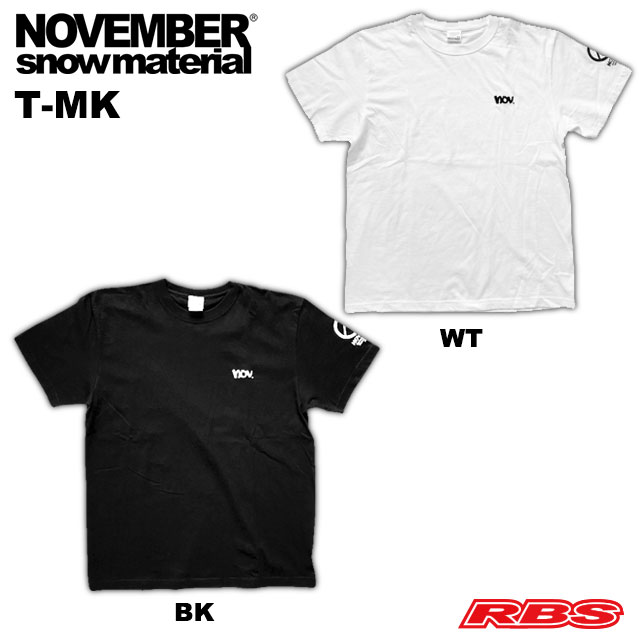 NOVEMBER Tシャツ T-MK 【ノベンバー ノーベンバー スノーボード】【20-21 日本正規品】