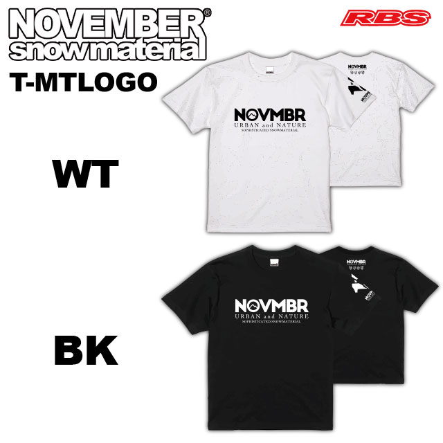 NOVEMBER 21-22 Tシャツ T-SHIRTS T-MTLOGO 