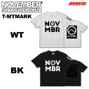 NOVEMBER Tシャツ T-MTMARK T-SHIRTS 【ノベンバー ノーベンバー スノーボード 21-22】【COTTON 5.6オンス 綿】【日本正規品】 その1