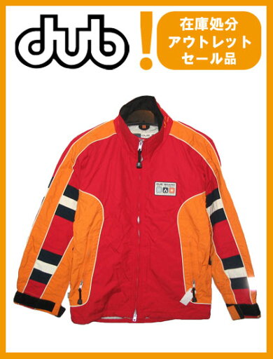 DUB JACKET カラー RED×ORANGE 【ダブ ジャケット】【スノーボード ウェア】【日本正規品】 DUB JACKET カラー RED×ORANGE 【ダブ ジャケット】【スノーボード ウェア】【日本正規品】