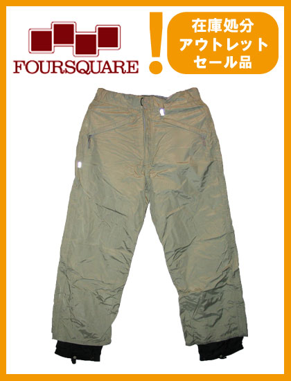 FOURSQUARE PANTS カラー TEA GREEN 