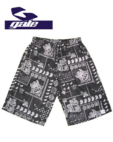 GALE ショートパンツ【カラー BLACK PAISLEY】【ペイズリー】715005