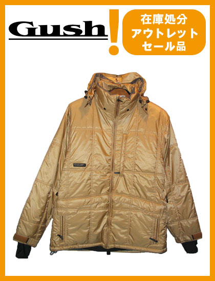 ガッシュ GUSH STORM JACKET カラー GOLD 【ガッシュ ジャケット】【スノーウェア】【日本正規品】