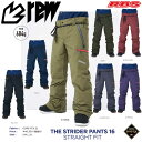 REW 19-20 THE STRIDER JEAN STRAIGHT FIT PANTS GORE-TEX ゴアテックス ストライダー ストレート フィット パンツ スノーボード ウェア 【送料無料 日本正規品】