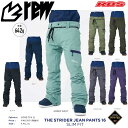 REW 19-20 THE STRIDER JEAN SLIM FIT PANTS GORE-TEX ゴアテックス ストライダー スリム フィット パンツ スノ...