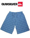 QUIKSILVER ショートパンツ【カラーインディゴ 】715005