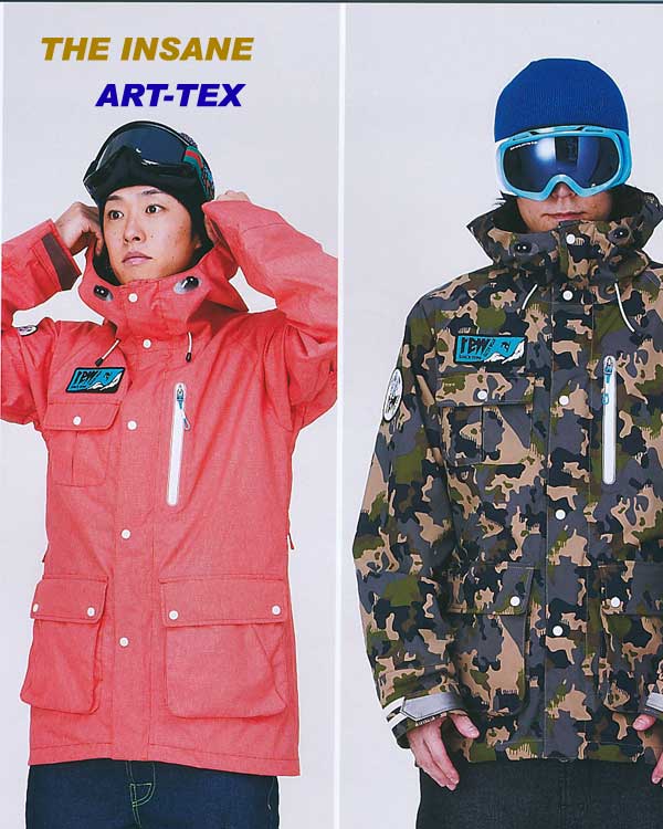 REW THE INSANE JACKET ART-TEX 【インセーン ジャケット】【スノーボードウェア】【日本正規品】【即納】