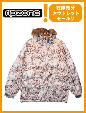 RIPZONE TORILOGY DOWN JACKET カラー WHITE CAMO 【リップゾーン ジャケット】【スノーボード ウェア】【日本正規品】