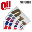 011 Artistic ステッカー 1st カラー GOLD SILVER PINK BLUE RED 【ゼロワンワン アーティスティック】【スノーボード ス...