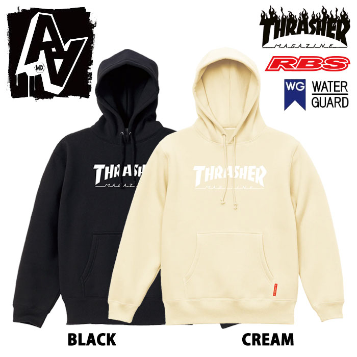 AA HARD WEAR 23-24 THRASHER パーカー BONDING HOODIE ボンデッド プルオーバー ダブルエー スラッシャー 