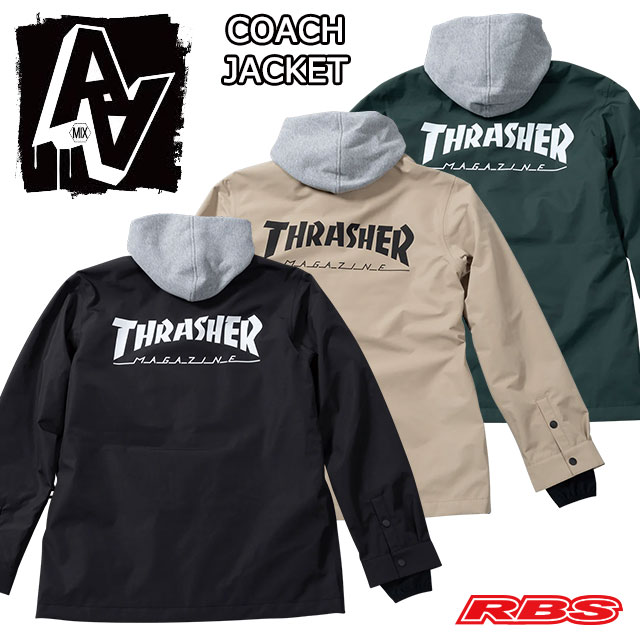 AAHARDWEAR23-24COACHJACKETTHRASHERå㡼ۥ㥱åȥ֥륨ڥΡܡɥ23-24ۡڿ̤ʡ