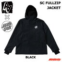 AA HARD WEAR SC FULLZIP JACKET フルジップ ジャケット ダブルエー ハードウェア 【サンタクルーズ スノーボード ウエア 2023 2024 】【23-24 送料無料 新品未開封 日本正規品】